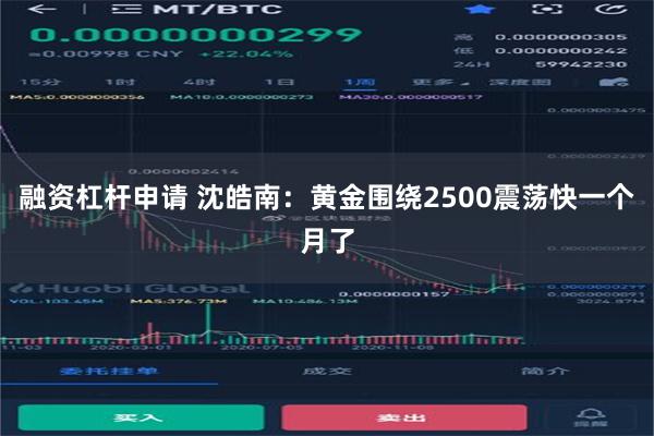 融资杠杆申请 沈皓南：黄金围绕2500震荡快一个月了