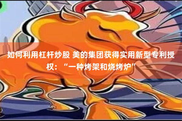 如何利用杠杆炒股 美的集团获得实用新型专利授权：“一种烤架和烧烤炉”